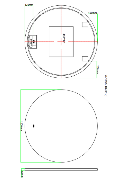 AQUORE RENHU Espejo Led