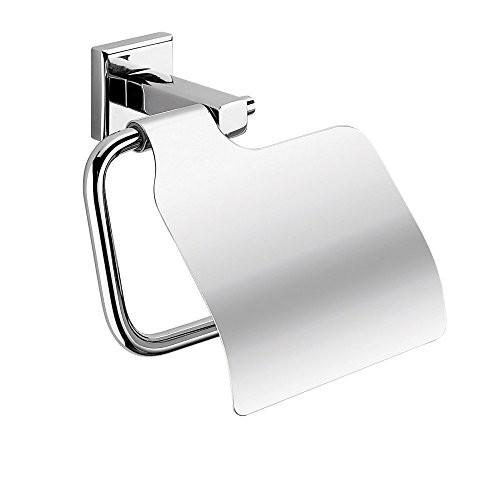GEDY 69251300100 COLORADO Toilet paper holder with cover Chrome