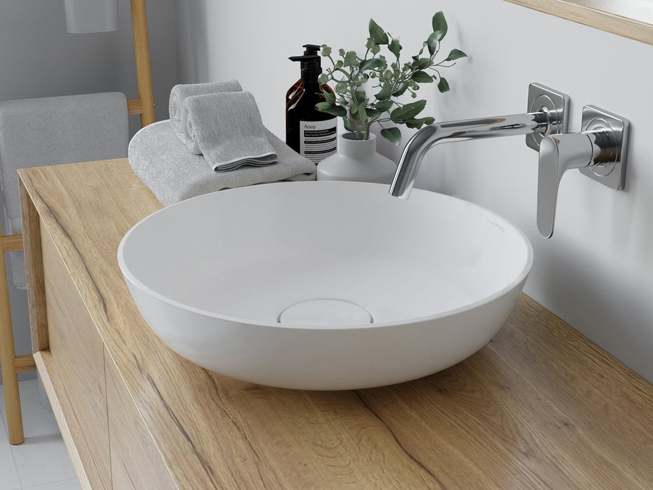 ACQUABELLA 53022964 VARS CIRCLE Sink Above Counter 40 Matte White