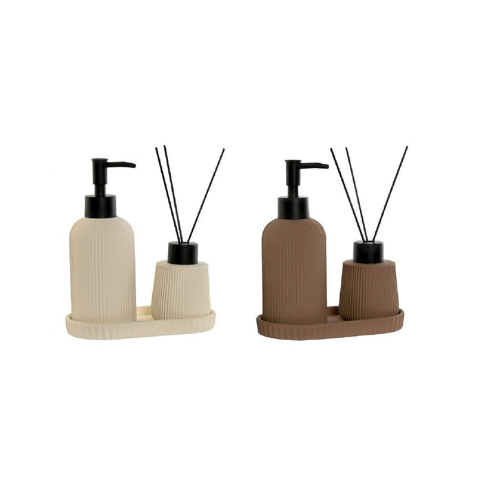 ARCOBAÑ FCIBIZAMA  Set 3 Piezas "ibiza" Chocolate