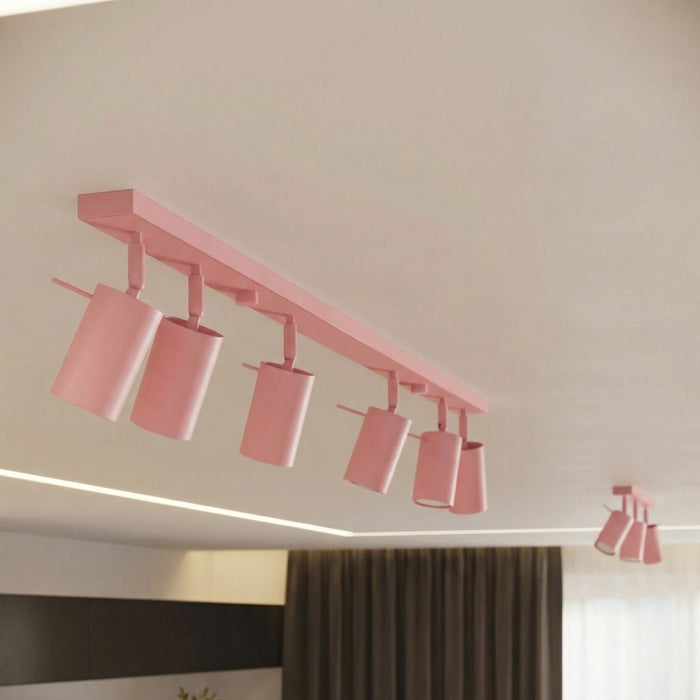 SOLLUX SL.2174 Plafón RING 3P rosa