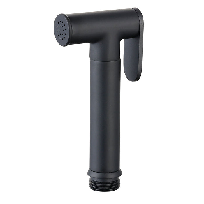 LLAVISAN L156474 Grifo Monomando WC Duchita Agua Fría Caliente Negro Mate