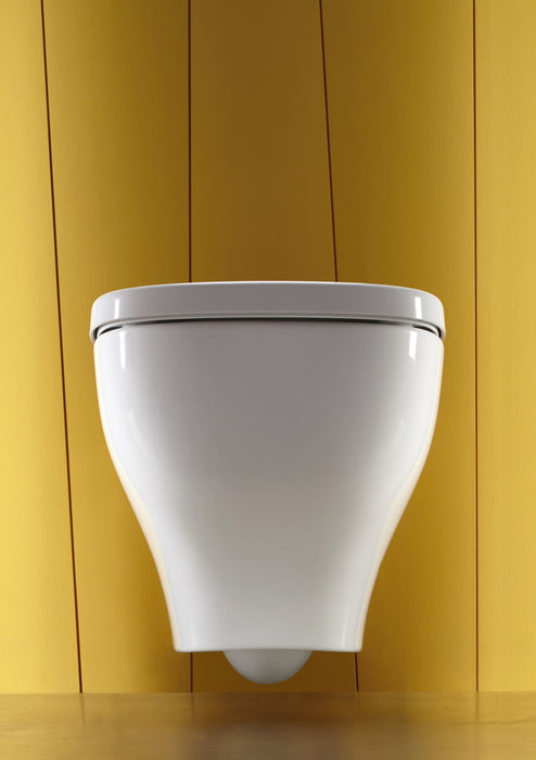 JACOB DELAFON STRUKTURA Inodoro Suspendido Blanco Con Asiento