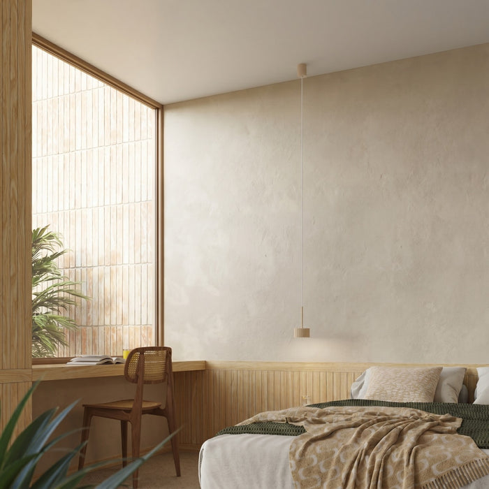 SOLLUX SL.2678 Lámpara colgante AURA 1 beige Gx53
