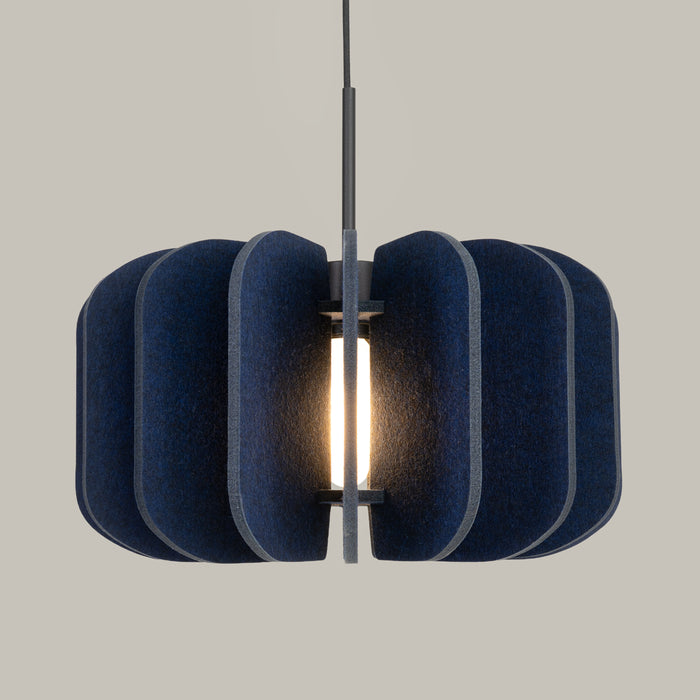 SOLLUX SL.1862 Lámpara colgante MULA 45 azul marino azul marino/negro