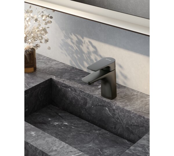 GENEBRE 64130 32 41 66 KORAL Grifo Monomando Lavabo Negro