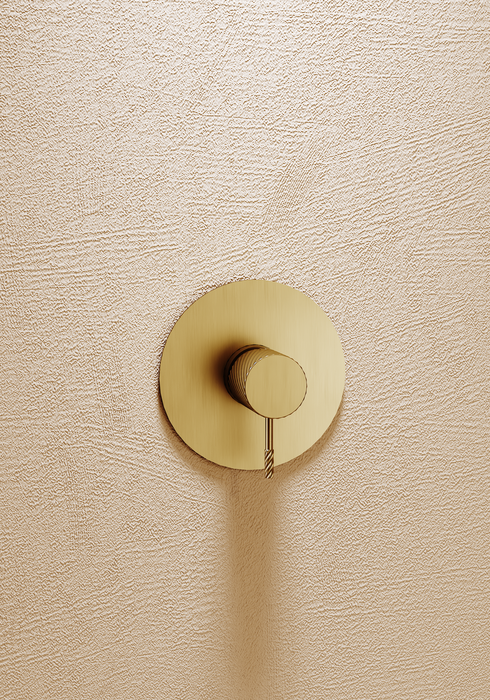 IMEX SMG053/OC GENOVA-PIAMONTE Conjunto Monomando Ducha Oro Cepillado