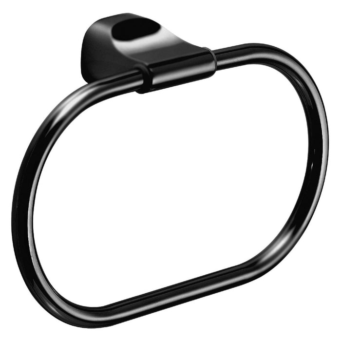 GEDY ST701400000 Matte Black Ring Towel Holder