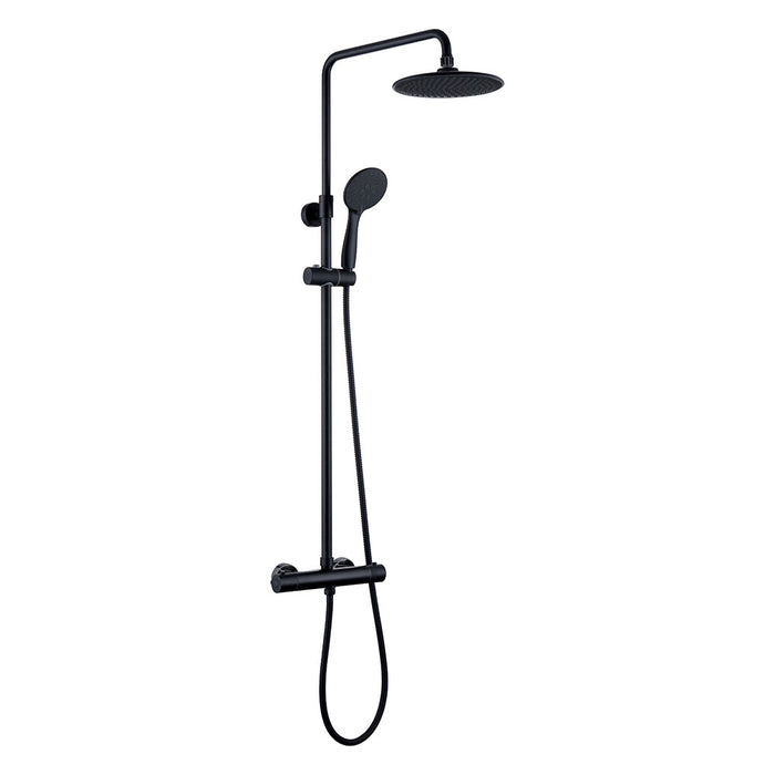 LLAVISAN L129114 Columna Termostática Redonda Black Plus 100-150 Cm