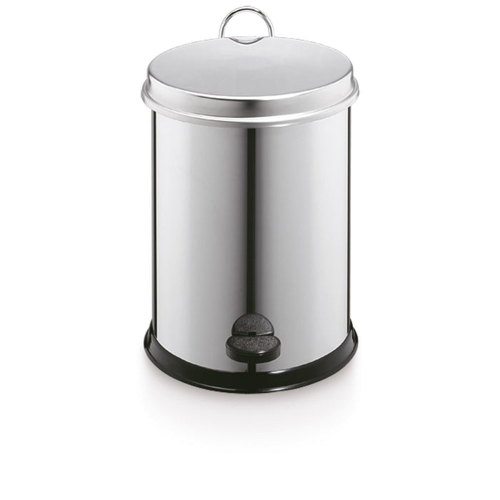 BELTRAN 30002 COMPLEMENTOS Cubo Metálico Con Pedal, 5Litros Inox