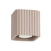 SOLLUX SL.3036 Lámpara De Techo Riff 1 Taupe Gu10