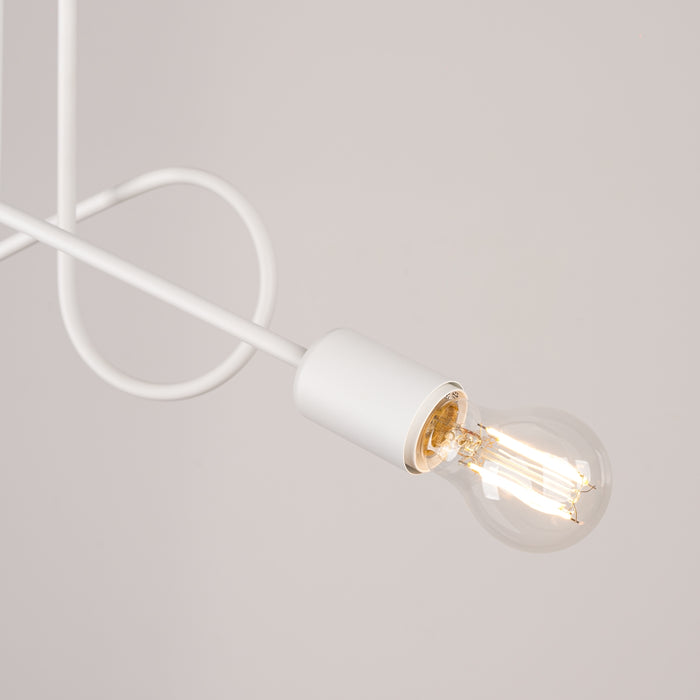 SOLLUX SL.1471 Lámpara LOOP 2 blanca blanco