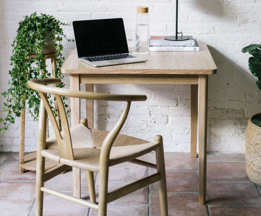 ANDREA HOUSE AX70236 Soporte Plantero Ratán Y Madera Ø31x73 CM