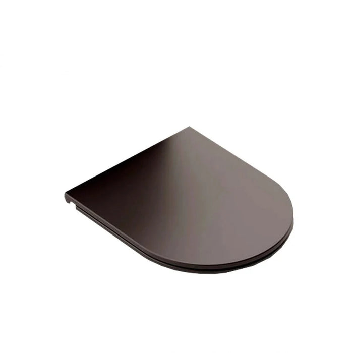 FOSSIL NATURA 01223 VENECIA Tapa WC Caída Amortiguada Ultrafina Negro Mate