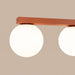 SOLLUX SL.2248 Plafón Yoli 6 Ocre Rojo