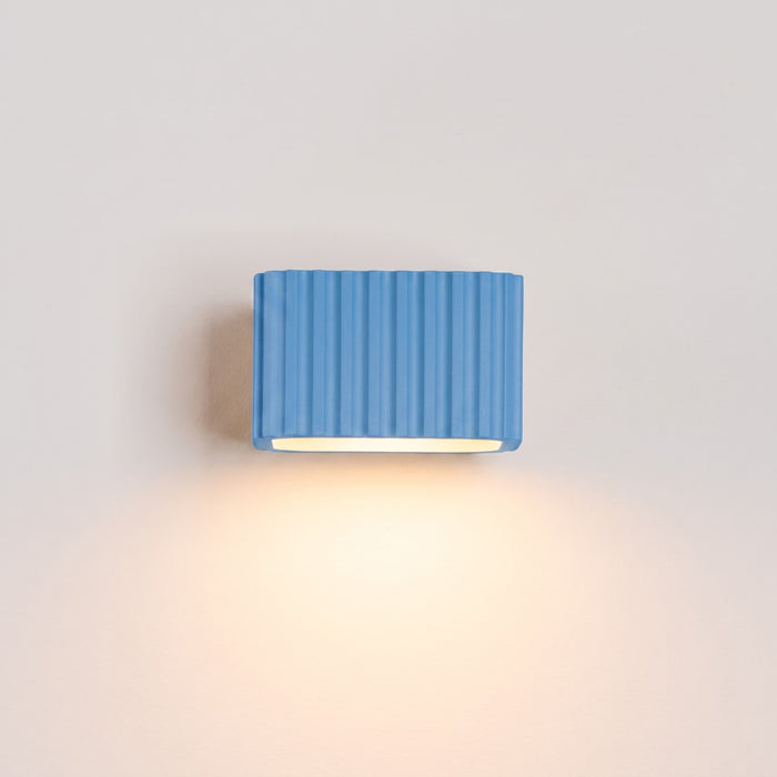SOLLUX SL.3108 Lámpara De Pared Riff Azul Celeste Gx53