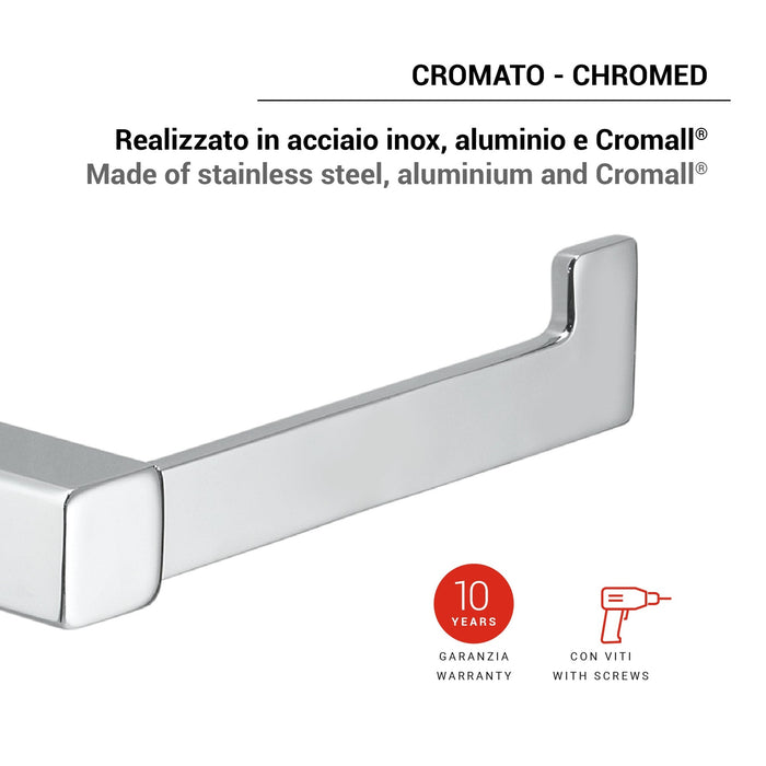GEDY SG241300000 SPLUGA Portarrollo Cromo