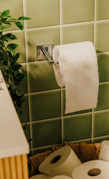 COSMIC 2760158 STICK Portarrollos Sin Tapa Cromo