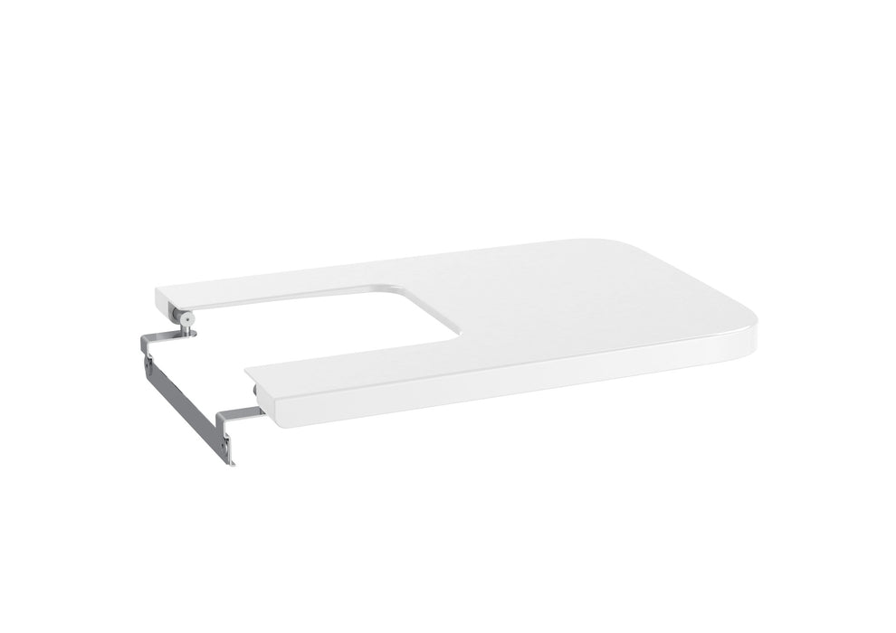 ROCA A80653200B INSPIRA SQUARE Tapa Bide Amortiguado Blanco