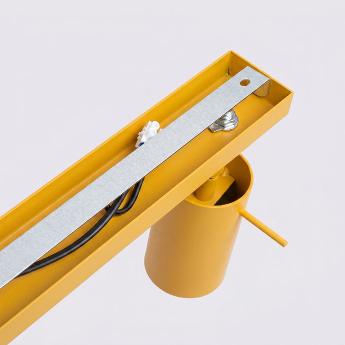 SOLLUX SL.2187 Plafón RING 4L amarillo