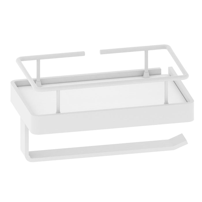 BELTRAN 11542 TURIN Portarrollo Doble Con Defensa Blanco