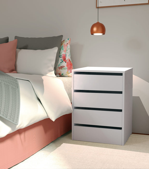 MUEBLES PITARCH Turin Chest of Drawers White High Gloss