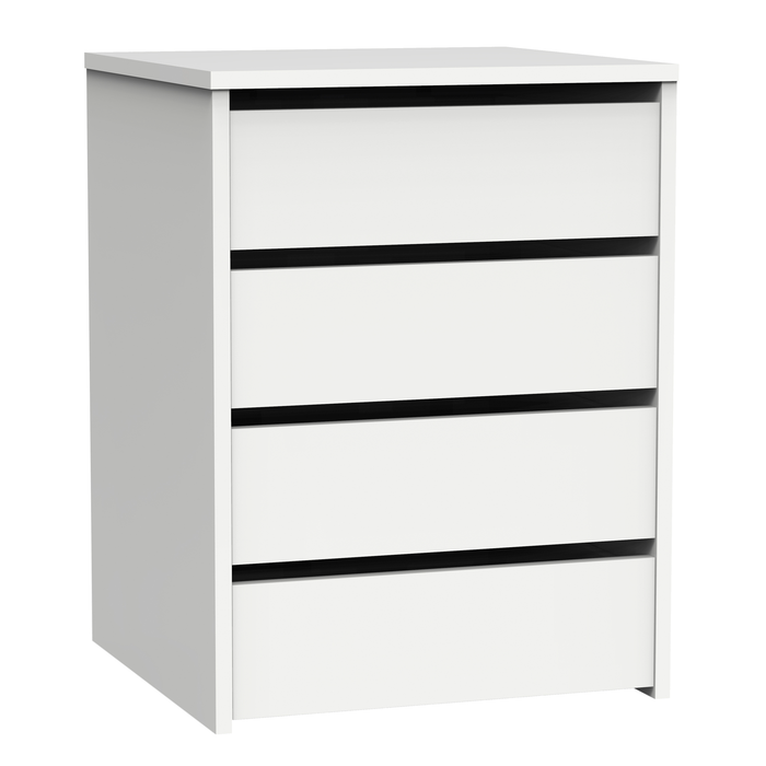 MUEBLES PITARCH Turin Chest of Drawers White High Gloss