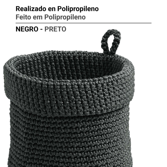 GEDY 10021400300 MALVA Organizador Negro