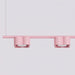 SOLLUX SL.3398 Lámpara De Araña Ovio 4 Rosa Gx53