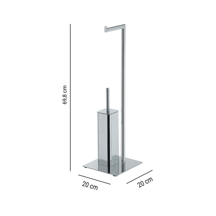 GEDY 13321300000 FELIX Toallero y Columna De Pie Cromo