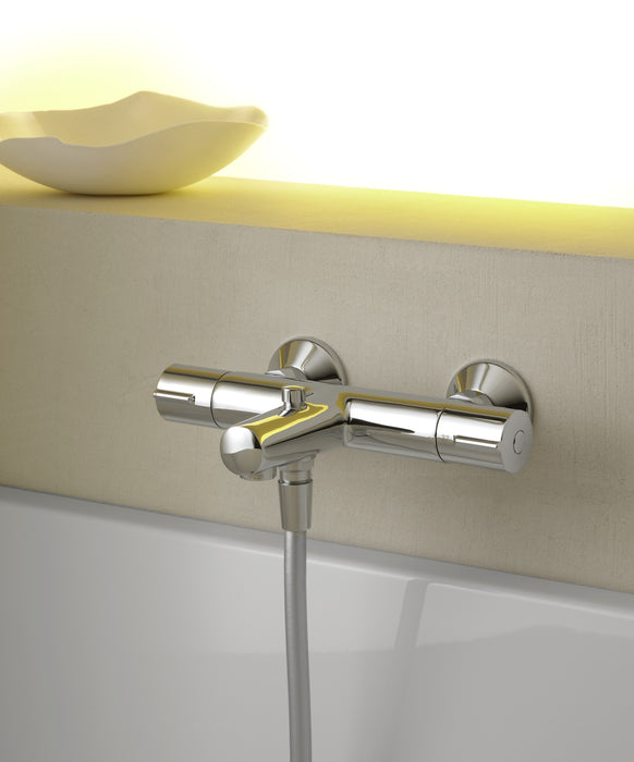 Jacob Delafon E45714-CP JULY Wall-mounted thermostatic bath-shower