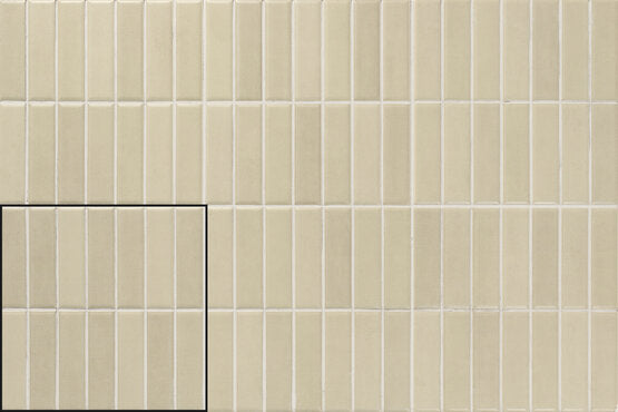 CARMEN A040931 INCISION ACQUARELLA IVORY 20X20 Azulejo Esmaltado