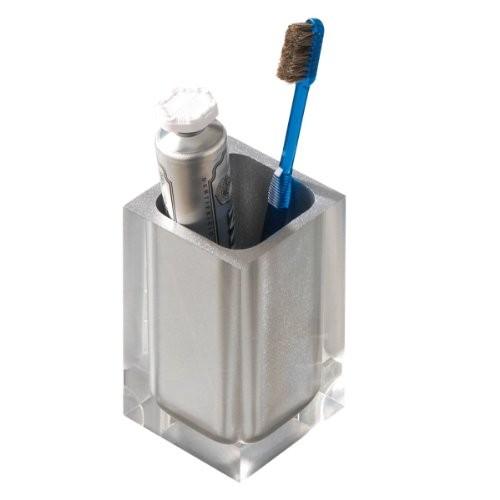 GEDY M117374 Rainbow Silver Bathroom Vase