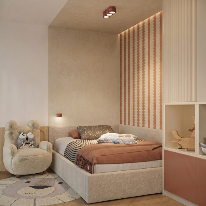 SOLLUX SL.2617 Aplique de pared AURA moca Gx53