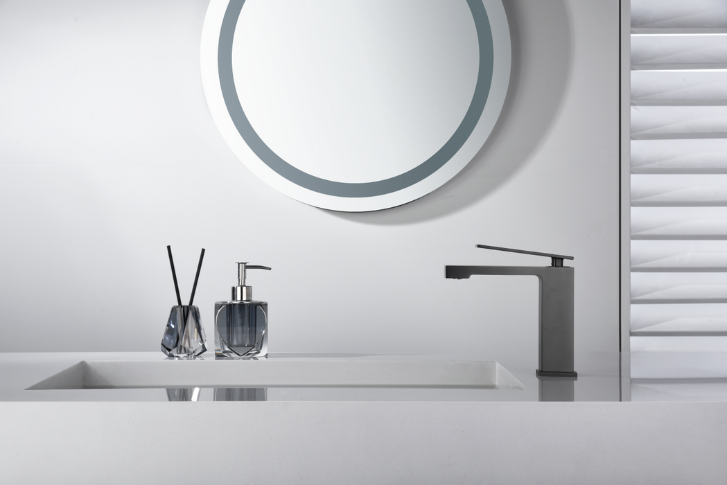 IMEX BDP048-1BGM PISA Monomando Lavabo Black Gun Metal