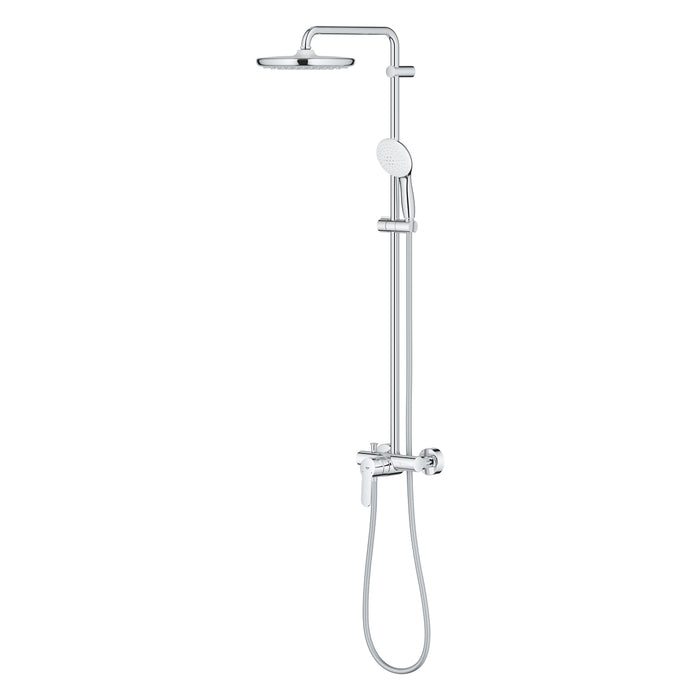 GROHE 26 673 001 TEMPESTA COSMOPOLITAN SYSTEM 250 Grifo Monomando Gran Ducha Cromo Blanco