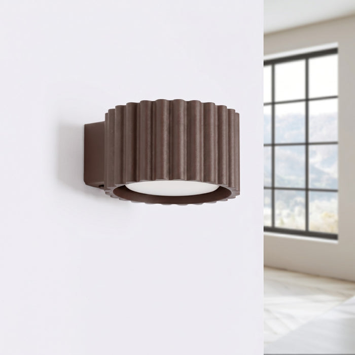 SOLLUX SL.2626 Aplique de pared AURA marrón Gx53