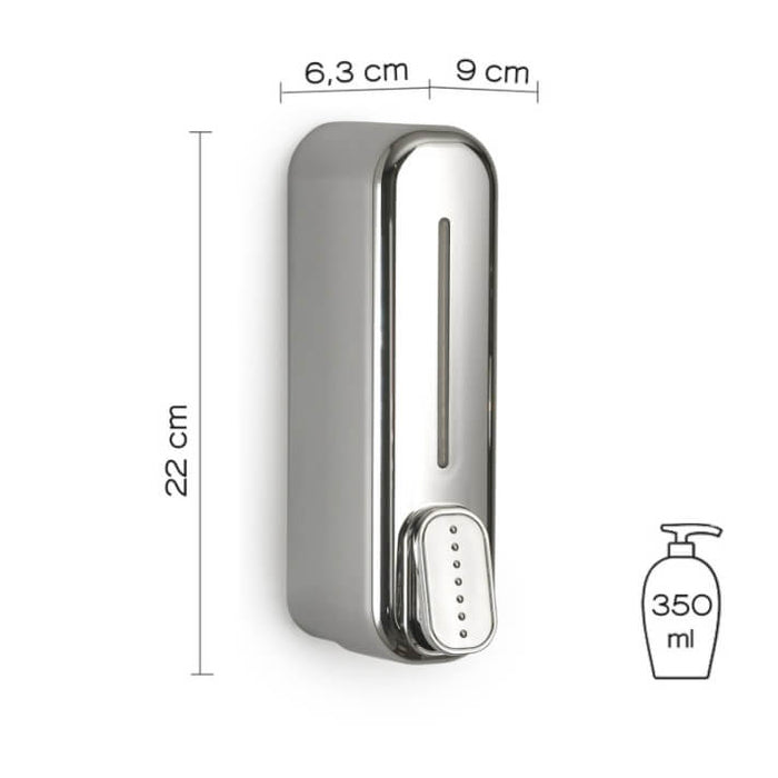 IMEX ADJ013 DISPENSER Soap Dispenser 350 ml Chrome