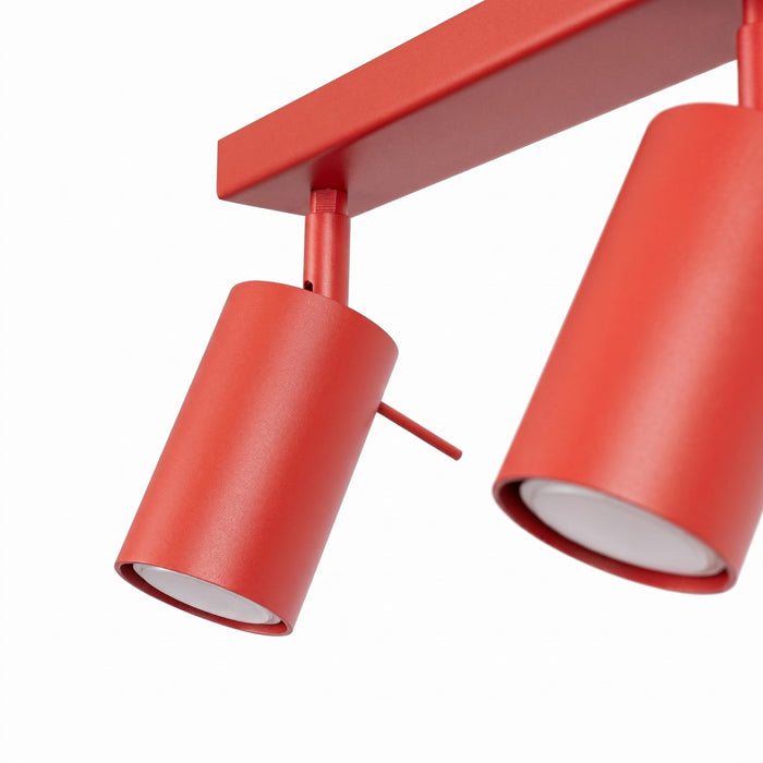 SOLLUX SL.2190 Plafón RING 2 rojo