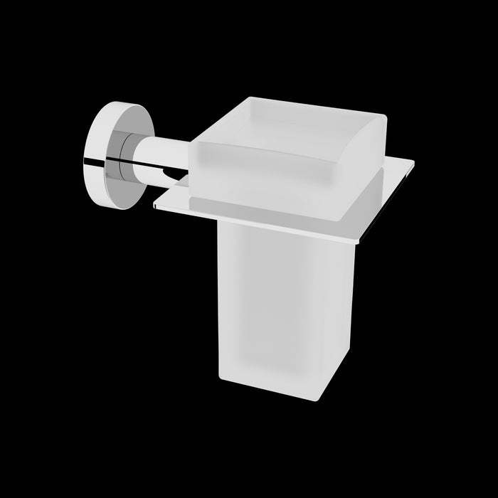BELTRAN 20106 CHIARA Chrome Screw Vase