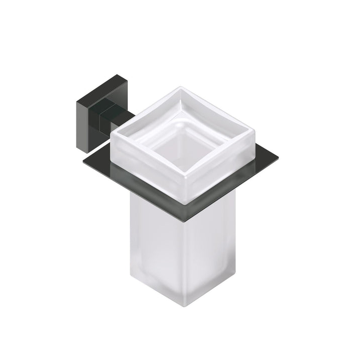 BELTRAN 20282 LUKA Vaso Cromo Negro Atornillar