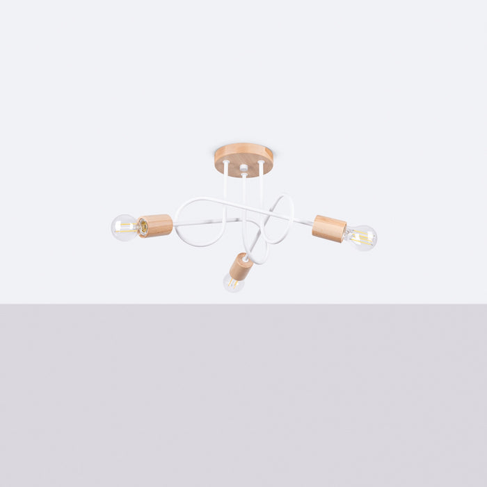 SOLLUX SL.1474 Lámpara EMBER 3 blanca