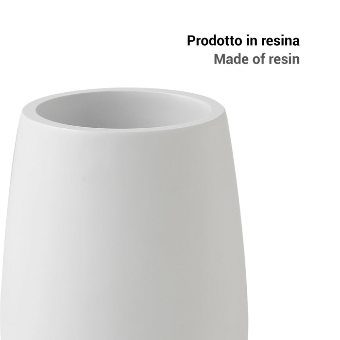 GEDY KI980200000 KIRA White Toothbrush Holder