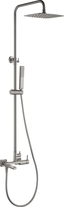 IMEX BDT064-B/NQ TOSCANA-AREZZO Conjunto Monomando Baño/Ducha Niquel