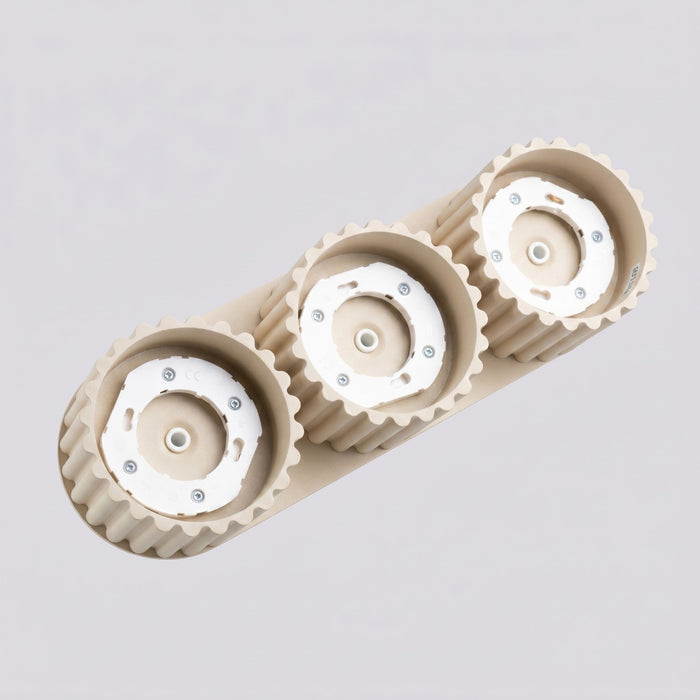 SOLLUX SL.2630 Plafón AURA 3 beige Gx53