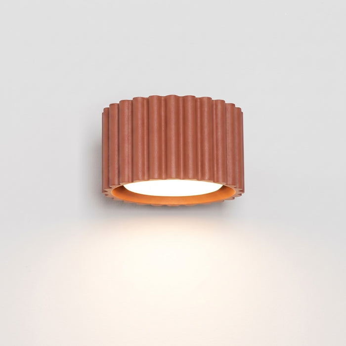 SOLLUX SL.2616 Aplique de pared AURA ocre rojo Gx53