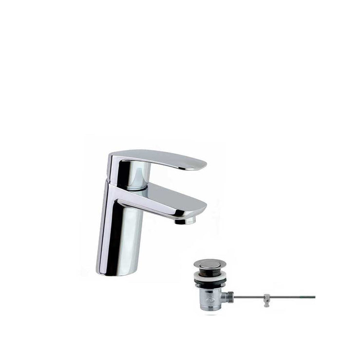 RAMONSOLER 570112VA1169 NEW FLY Grifo Monomando Lavabo con Válvula Automática Cromo