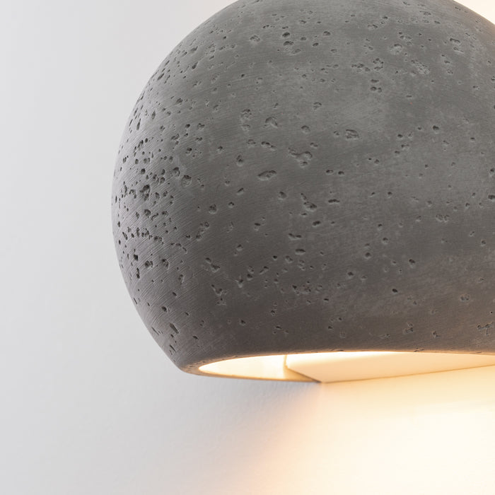 SOLLUX SL.1362 Aplique GLOBE hormigón gris