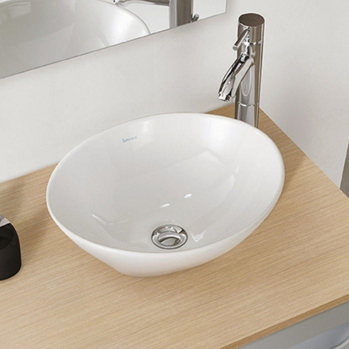 SANITANA CUP Lavabo Sobre Encimera Blanco
