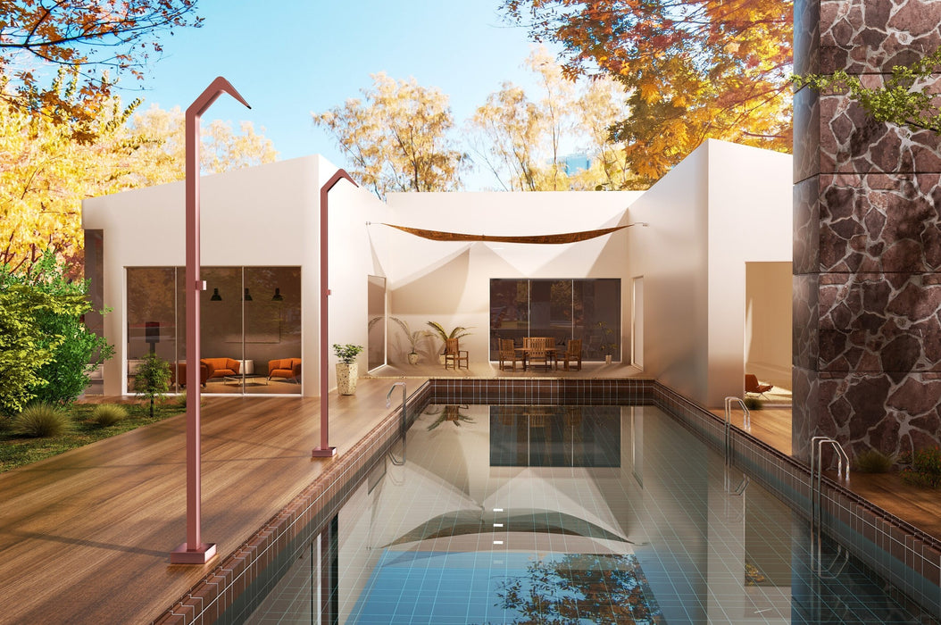 POOLIMEX GPN013/ACL NIÁGARA Grifería De Piscina Acero S.316 Rosa Coral